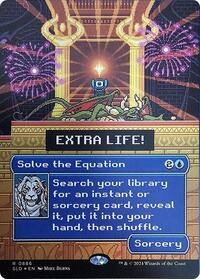 Solve the Equation (0886) (Rainbow Foil)