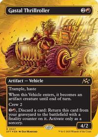 Gastal Thrillroller (Borderless) (First-Place Foil)