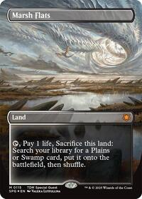 Marsh Flats (Borderless) (Dragonscale Foil)
