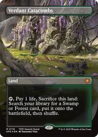 Verdant Catacombs (Borderless) (Dragonscale Foil)
