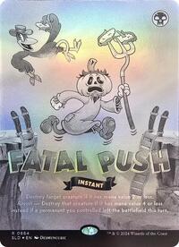 Fatal Push (0884) (Black & White Foil)