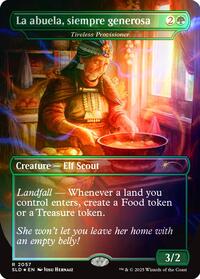 La abuela, siempre generosa - Tireless Provisioner (Rainbow Foil)