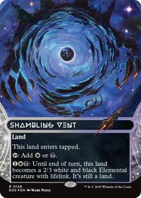 Shambling Vent (0128) (Borderless) (Galaxy Foil)