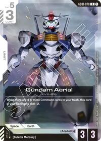 Gundam Aerial (Store Tournament Participant Pack 01)