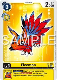Elecmon (EX1-023) (Time Stranger Demo Deck)