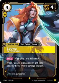 Leona, Determined (Alternate Art)