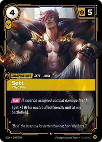 Sett, Kingpin