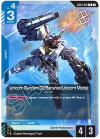 Unicorn Gundam 02 Banshee (Unicorn Mode) (Judge Pack 01)