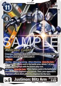 Justimon: Blitz Arm