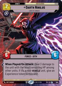 Darth Nihilus - Lord of Hunger (Hyperspace Foil)