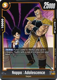 Nappa : Adolescence