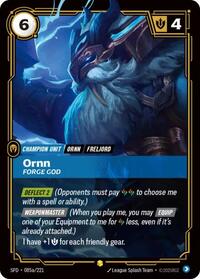 Ornn, Forge God (Alternate Art)
