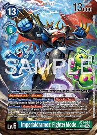 Imperialdramon: Fighter Mode - AD1-024 (Alternate Art)