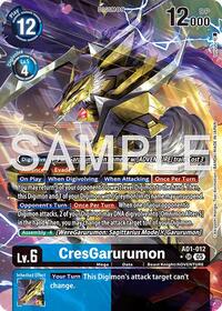 CresGarurumon (Alternate Art)