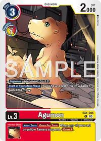 Agumon - EX4-005 (Reprint)