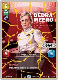 Dedra Meero - With Verifiable Data (Serialized) (Gold)