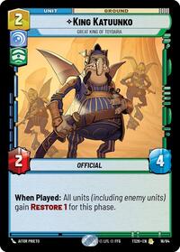 King Katuunko - Great King of Toydaria