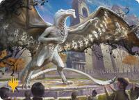 Silverquill, the Disputant Art Card (Gold-Stamped Planeswalker Symbol)