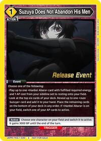Suzuya Does Not Abandon His Men