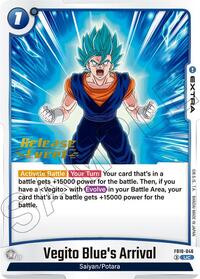 Vegito Blue's Arrival
