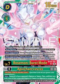 Rosemon: Burst Mode // Aguichant Levres