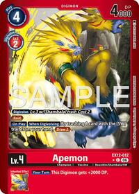Apemon (Limited Foil)