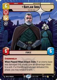 Baylan Skoll - Fallen Jedi (Hyperspace Foil)