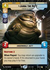 Jabba the Hutt - Eminence of Tatooine (Hyperspace Foil)