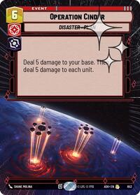 Operation Cinder (Hyperspace Foil)