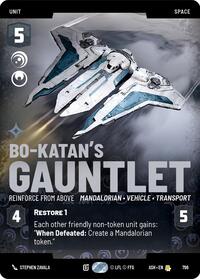 Bo-Katan's Gauntlet - Reinforce from Above (Prestige)