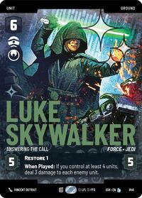 Luke Skywalker - Answering the Call (Prestige Foil)