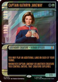 Captain Kathryn Janeway (Showcase) (Surge Foil)