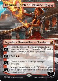 Chandra, Torch of Defiance (Borderless)