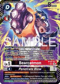 Bearcatmon // Penetrate Blow (Alternate Art)