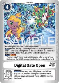 Digital Gate Open