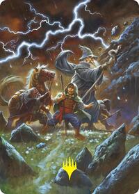 Call Forth the Tempest Art Card (Gold-Stamped)