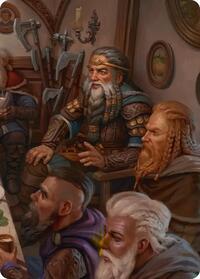 Thorin, King of Durin's Folk Art Card (3/12)